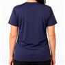Camiseta em Poliamida feminino azul escuro