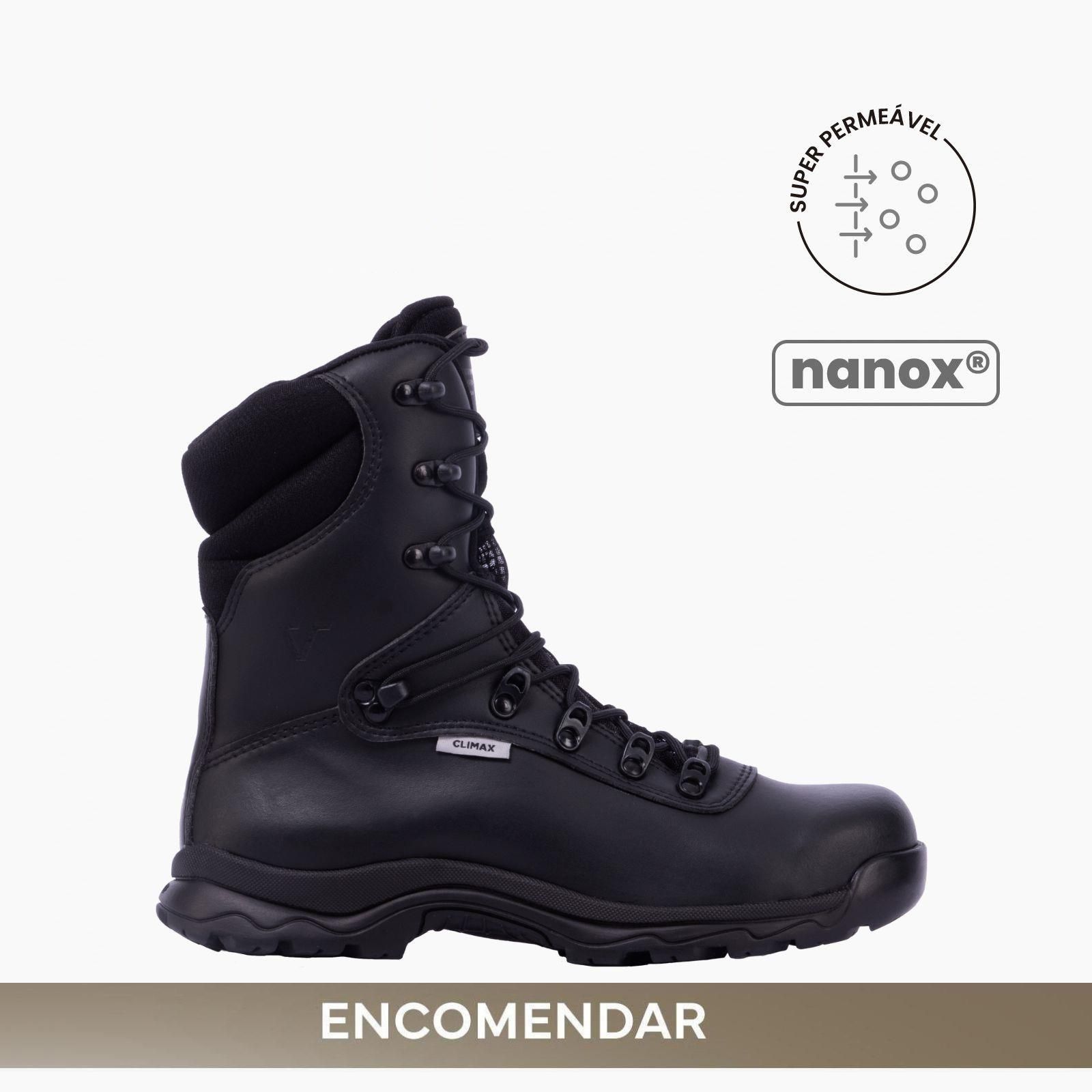 Coturno Elite Climax — Nanox — Super Permeável — Encomendar