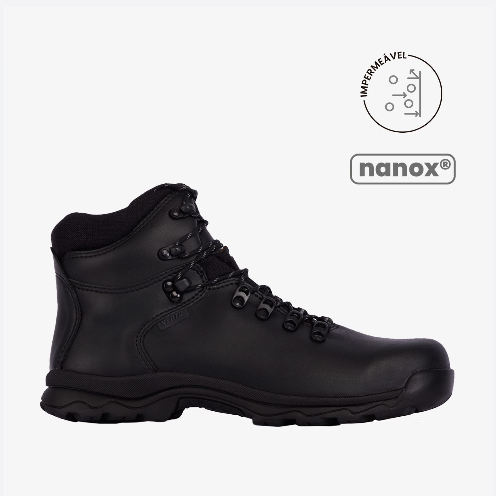 Bota Finisterre Preto — Nanox — Impermeável
