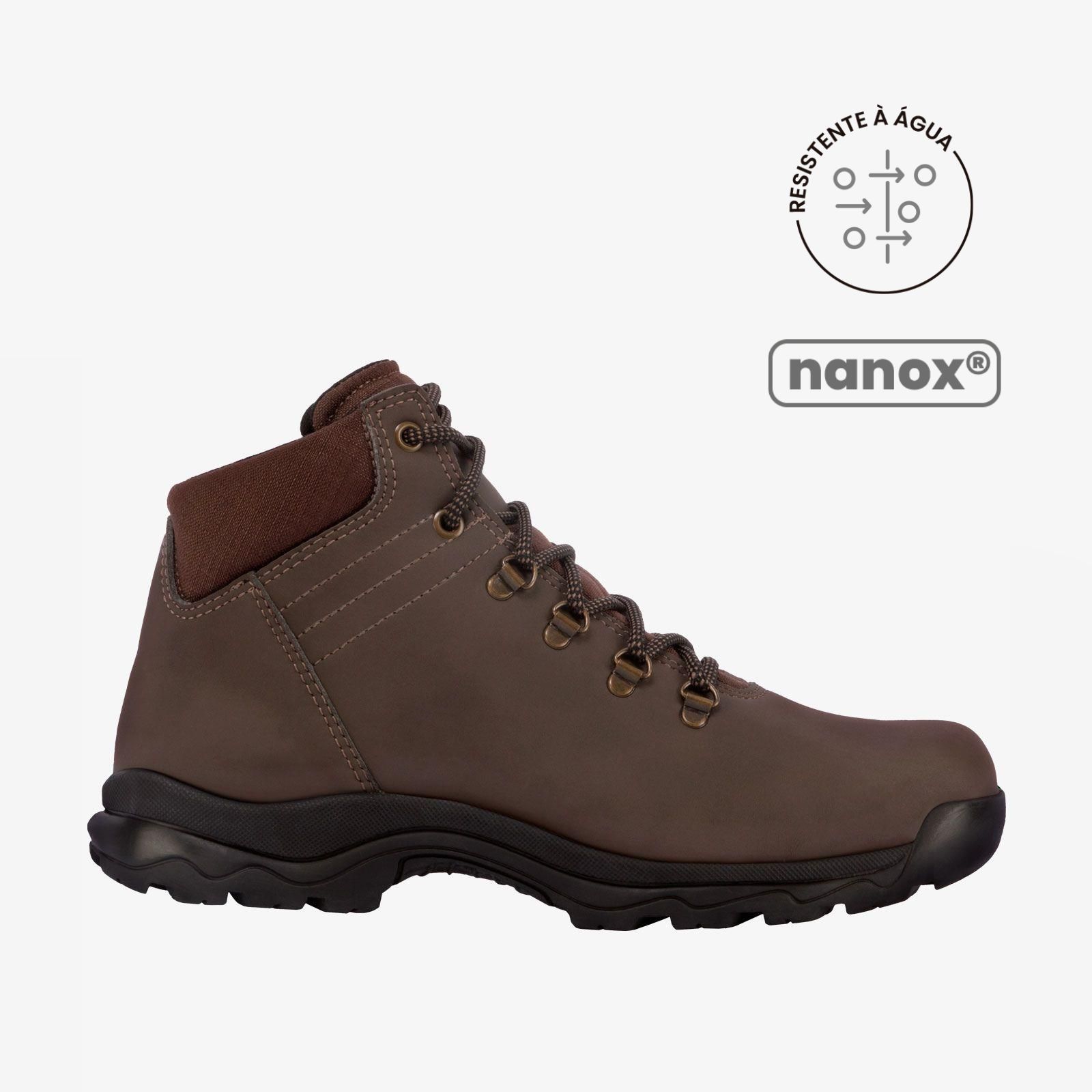 Bota Santiago Marrom — Nanox — Resistente à Água