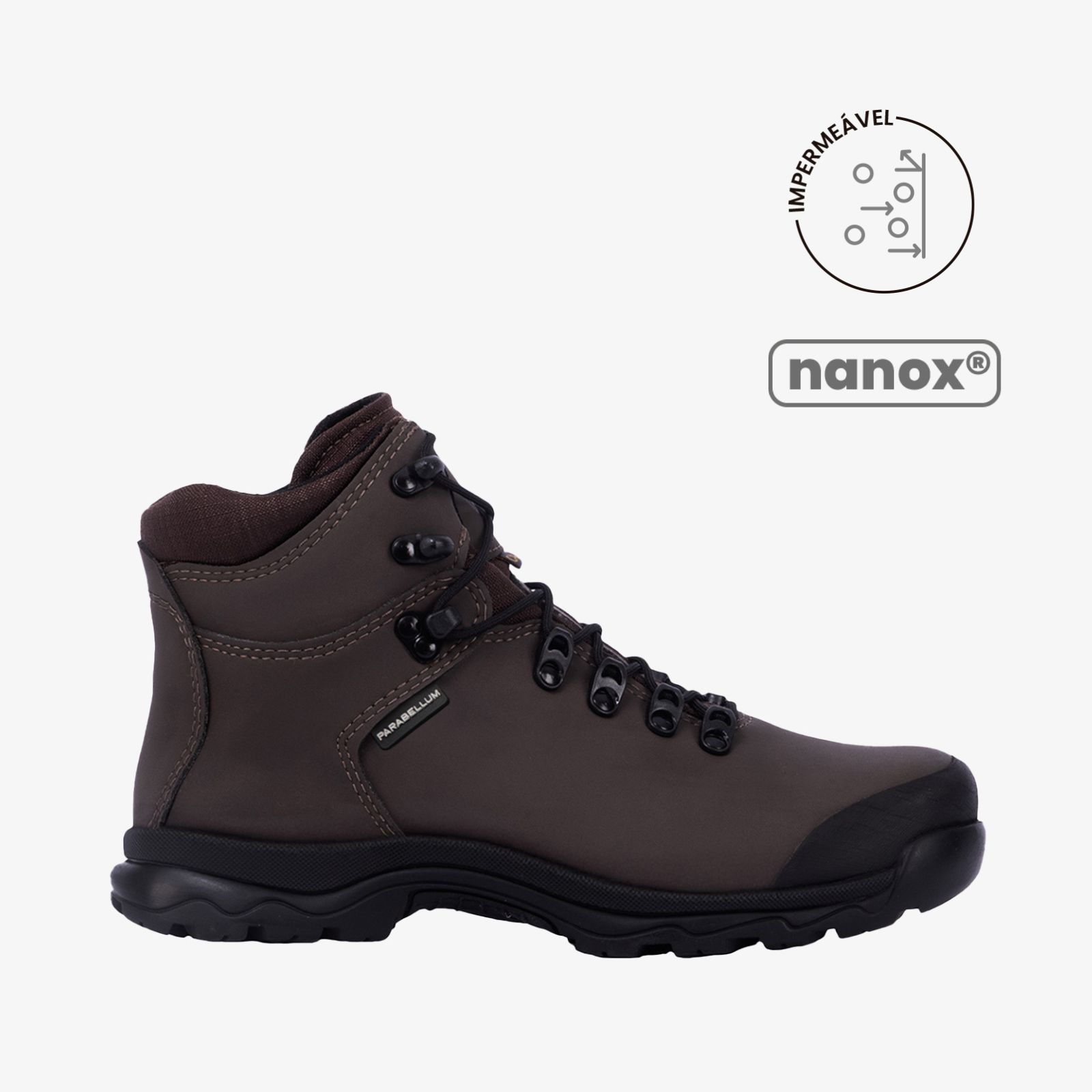 Bota GS 3000 Marrom — Nanox — Impermeável