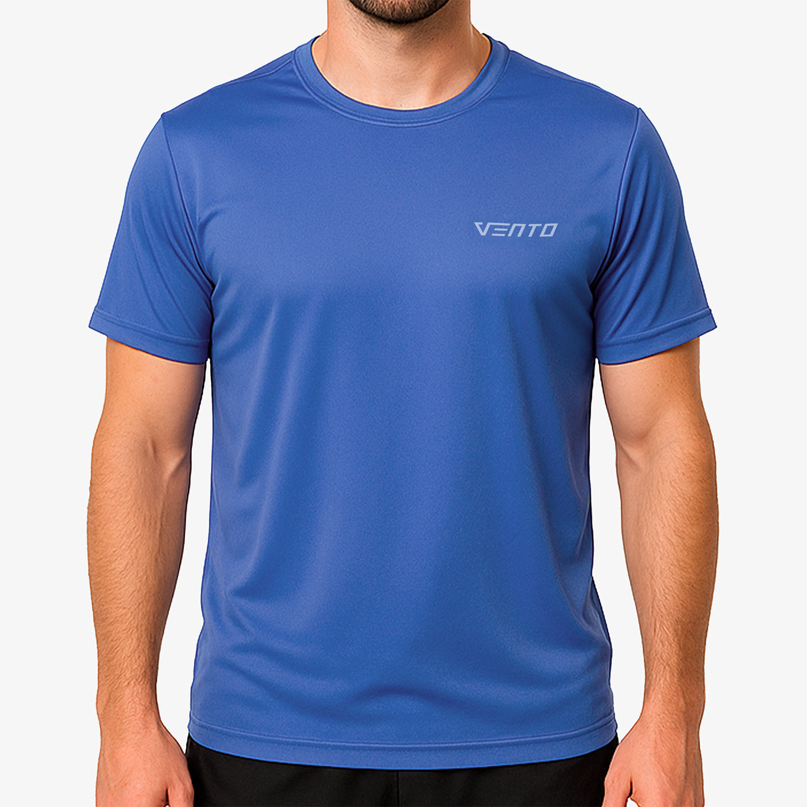 Camiseta em Poliamida Masculino azul claro